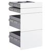 LÅDSET UNIT -BASED- - vit, Modern, trämaterial (45,3/83/47cm) - Based