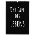Kalender Gin mit verschiednen Sprüchen - Schwarz/Weiß, Design, Papier (29,7/42cm) Kalender Gin mit verschiednen Sprüchen - Schwarz/Weiß, Design, Papier (29,7/42cm)