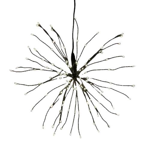 Okrasna Led-svetilka Kian - črna, kovina/umetna masa (50cm) - Mömax