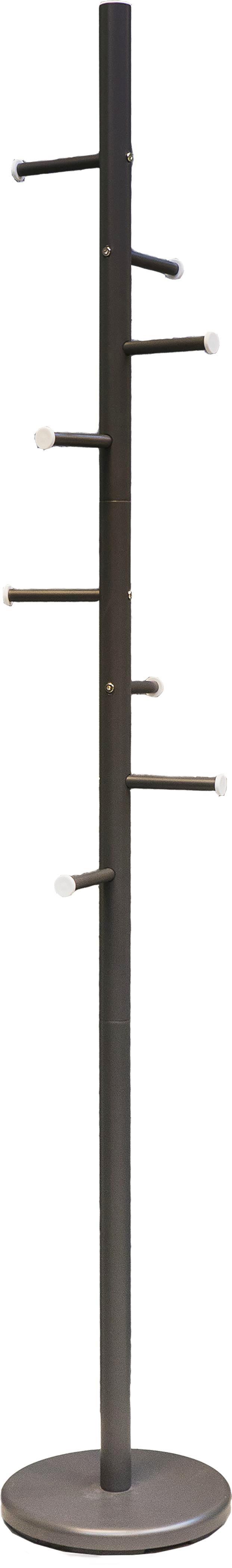 Kleiderständer Anthrazit Metall - Anthrazit, Metall (28/180cm) - Mömax modern living