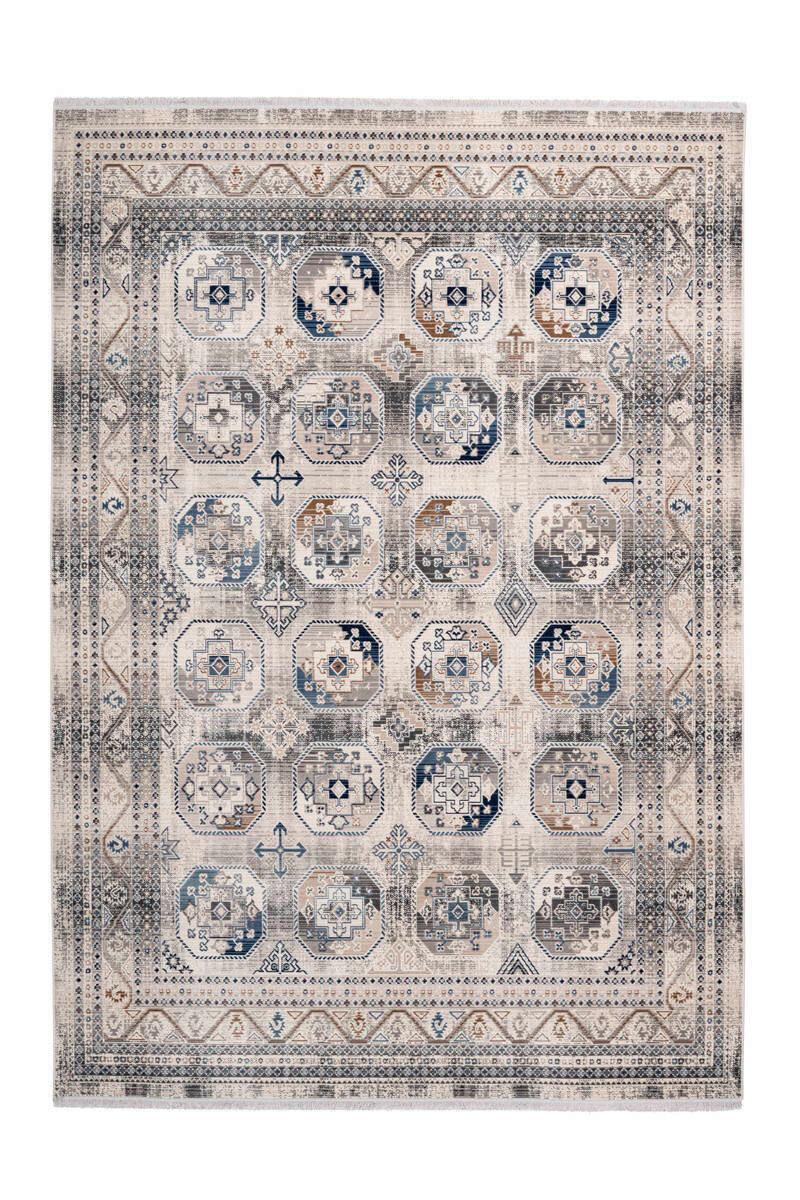 Vintage-teppich Tajvn-200-290 - Multicolor, Design, Textil (200/290cm) - Kayoom