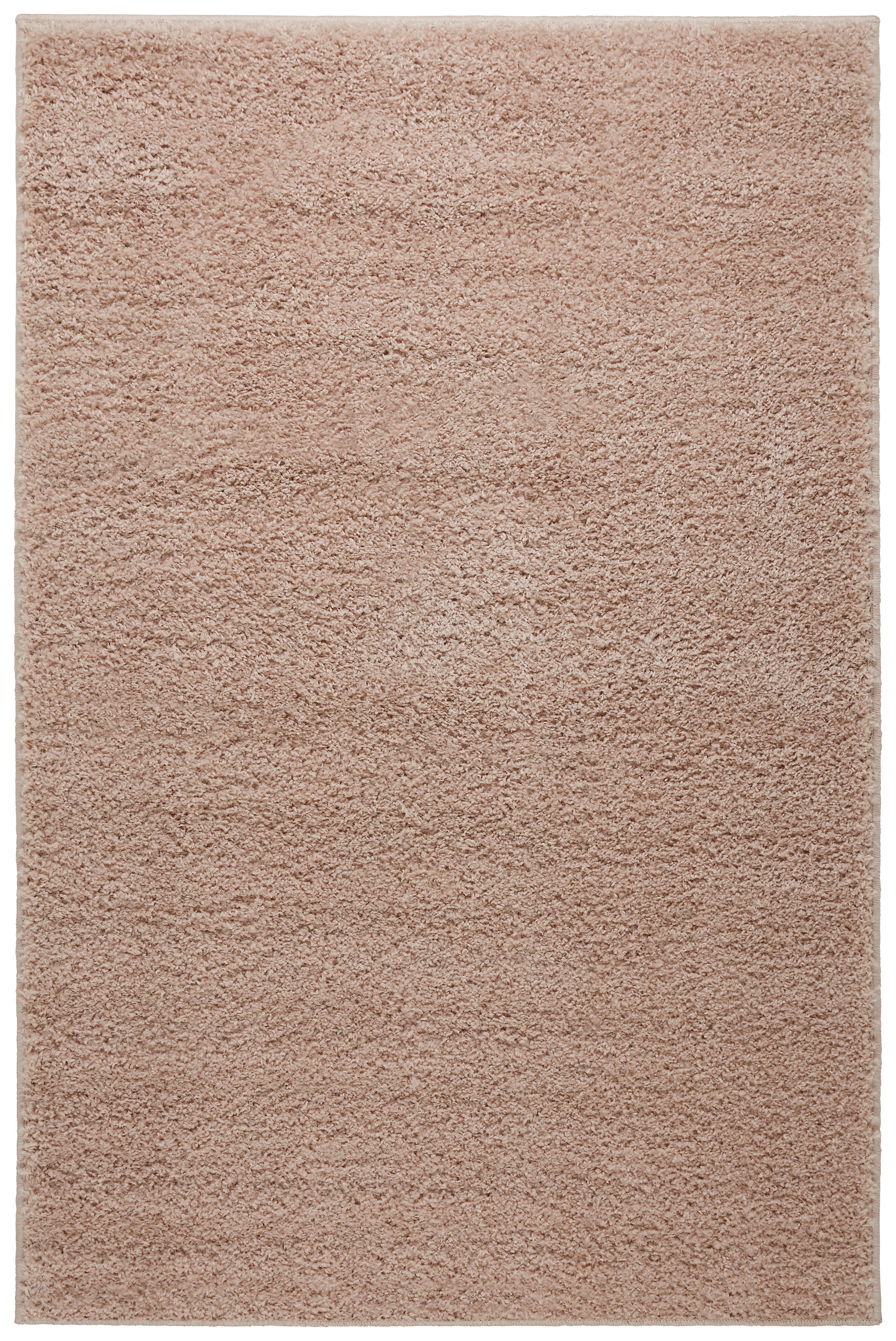 Hochflorteppich Bono in Rosa ca. 120x175cm - Rosa, Textil (120/175cm) - Modern Living