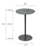 SIDOBORD ROD - mörkgrå, Modern, metall (35/53cm) - Mömax