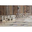 LED-Dekoleuchte Home, max. 0,06 Watt - ROMANTIK / LANDHAUS, Holz (38/3,2/11cm)
