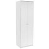 Višenamjenski Ormar Kv05 - bijela/boje aluminija, Moderno (62,4/178,6/35,4cm) - Best Price
