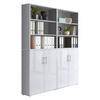 Aktenschrank Office Edition Sw Set 11 Grau/Weiß - Weiß Hochglanz/Grau, MODERN, Holzwerkstoff (168,8/227,2/33cm) - MID.YOU
