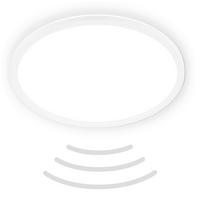 ŁAZIENKOWA LAMPA SUFITOWA LED 7526416 MOVE - biały, Konventionell, tworzywo sztuczne (42/3cm)