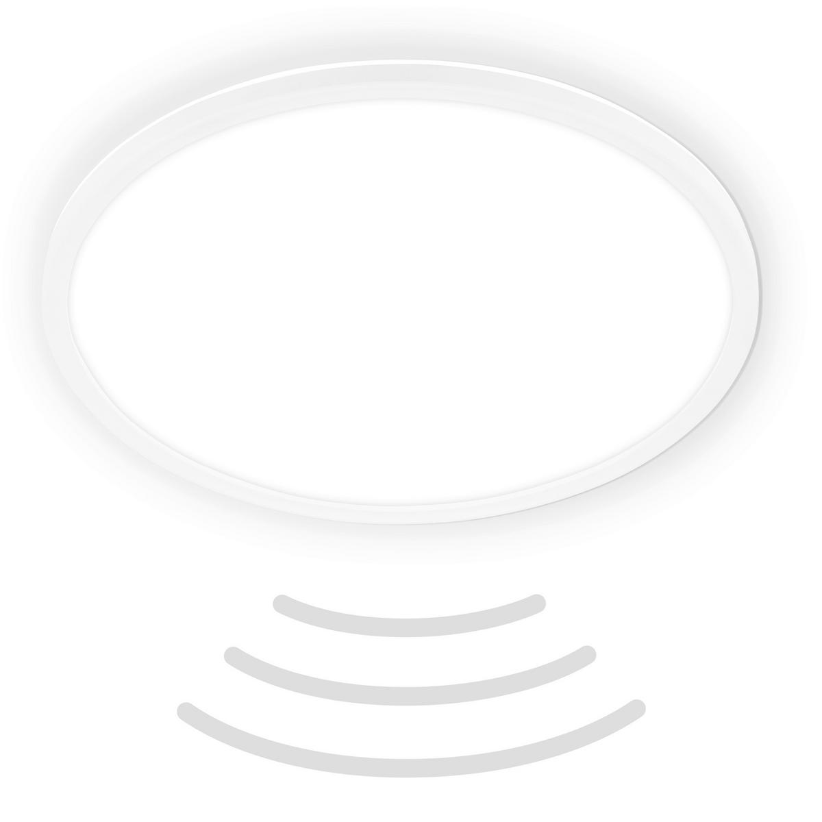 ŁAZIENKOWA LAMPA SUFITOWA LED 7526416 MOVE - biały, Konventionell, tworzywo sztuczne (42/3cm)