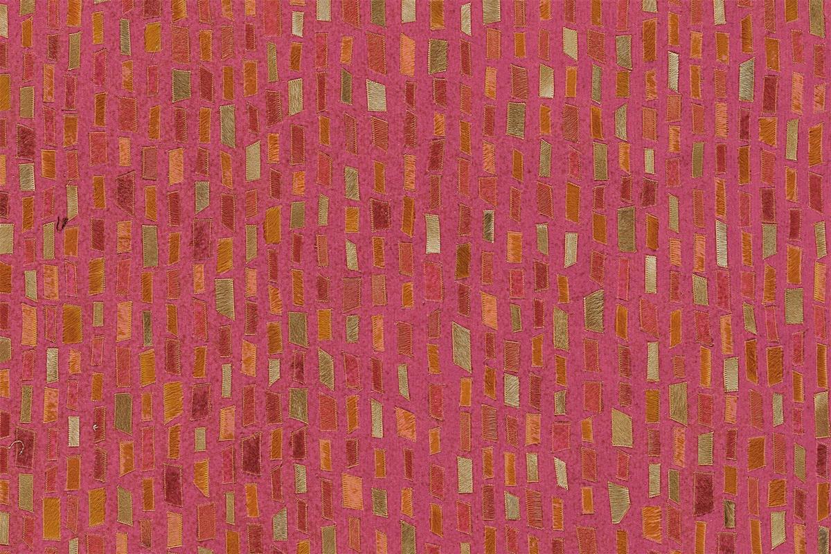 Flachwebeteppich Wild 8022 Rot 170cm X 240cm - Rot, Basics, Leder/Textil (170/240cm) - Kayoom