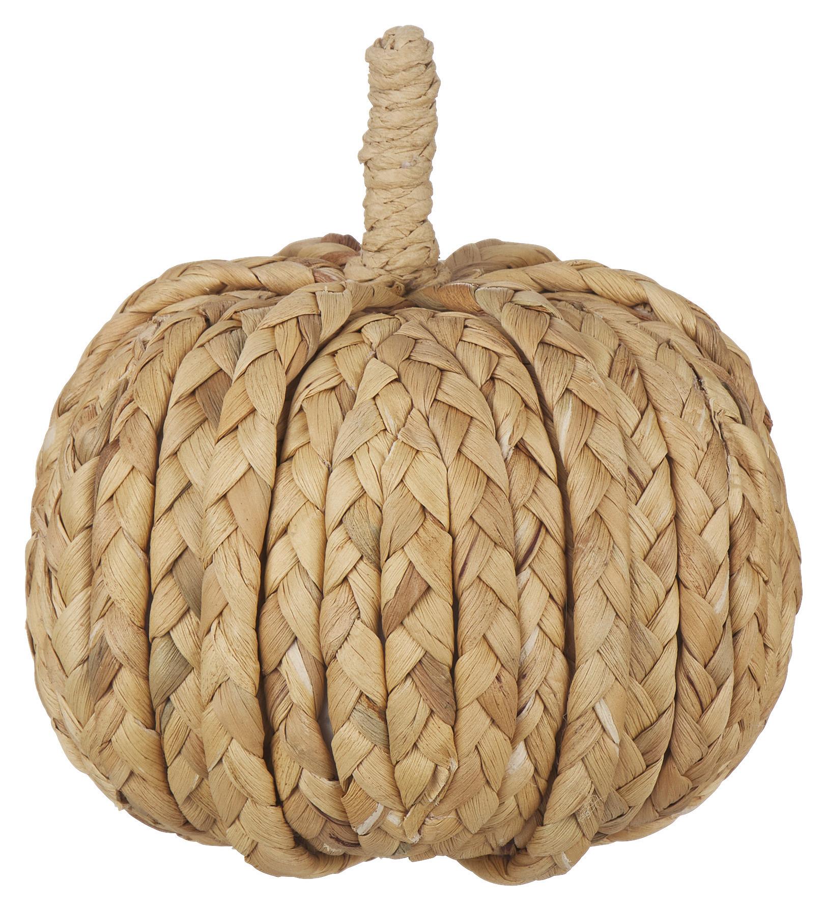 Dekokürbis Pumpkin Ecru - Ecru, Naturmaterialien/Kunststoff (17/17cm) - Mömax