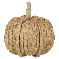 Dekokürbis Pumpkin Ecru - Ecru, Naturmaterialien/Kunststoff (17/17cm) - Mömax
