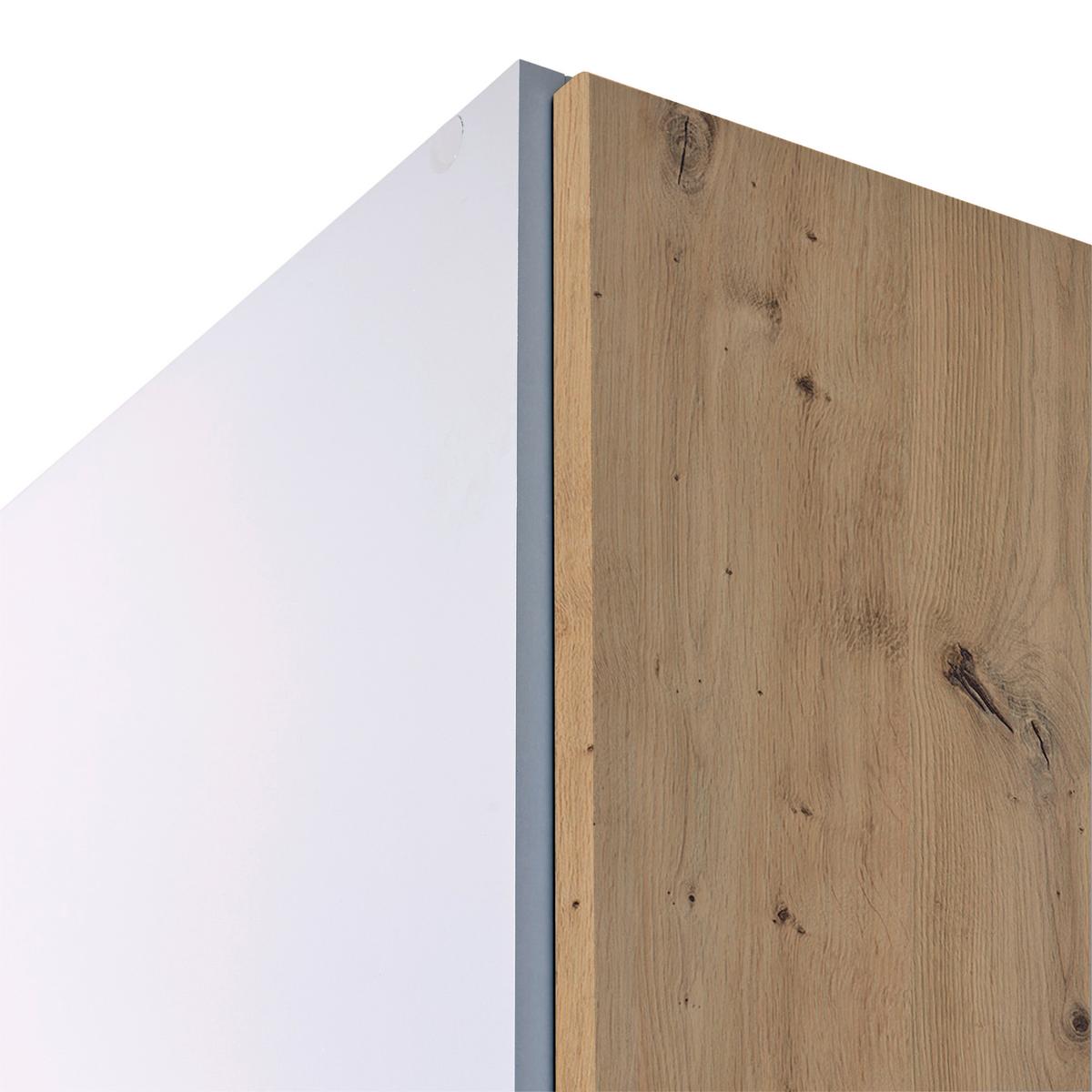 DULAP USI ROTATIVE ALABAMA - argintiu/gri deschis, Modern, material pe bază de lemn (271/229/54cm) - Modern Living