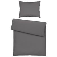 Bettwäsche Iris XL Grau ca. 140x220cm - Grau, MODERN, Textil (140/220cm) - Modern Living