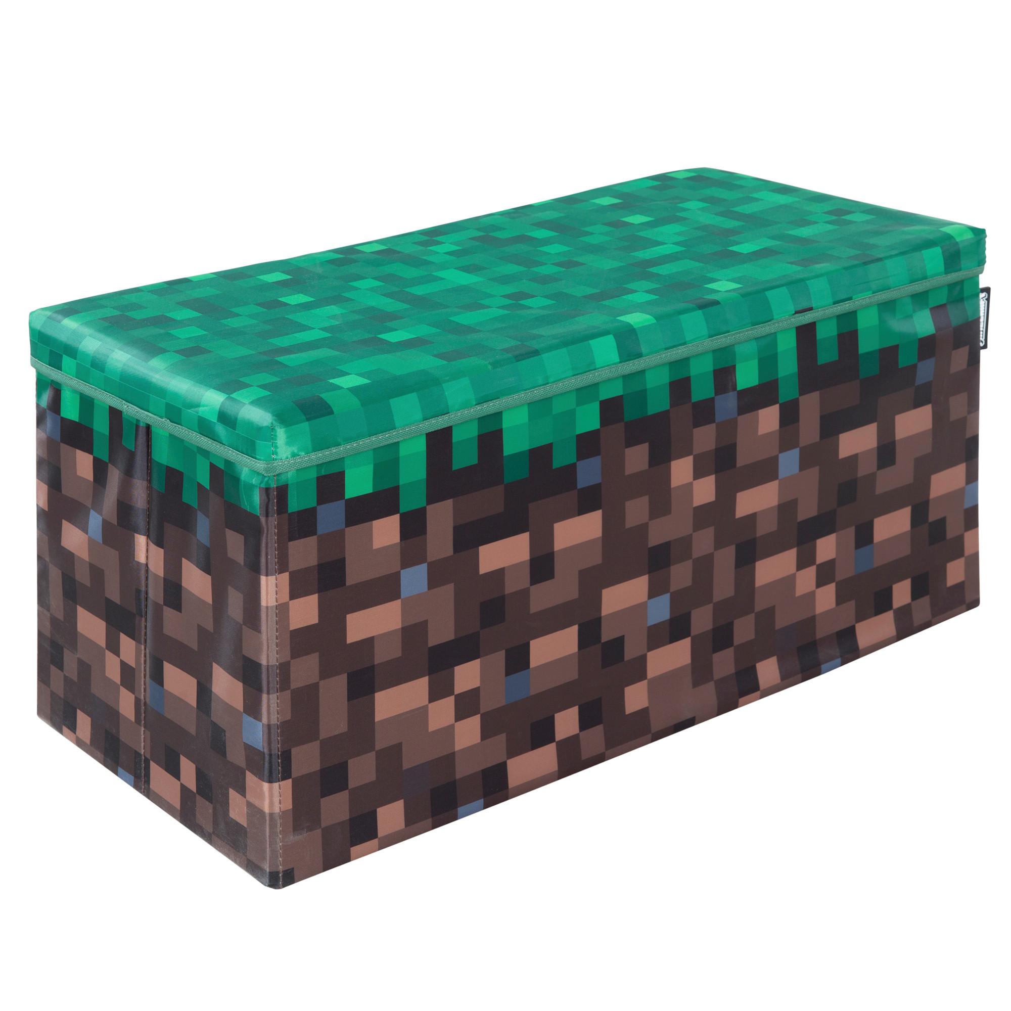 Zaboj Za Sedenje Minecraft, Večbarvno - večbarvno, Moderno, papir/tekstil (30/60/30cm) - Minecraft