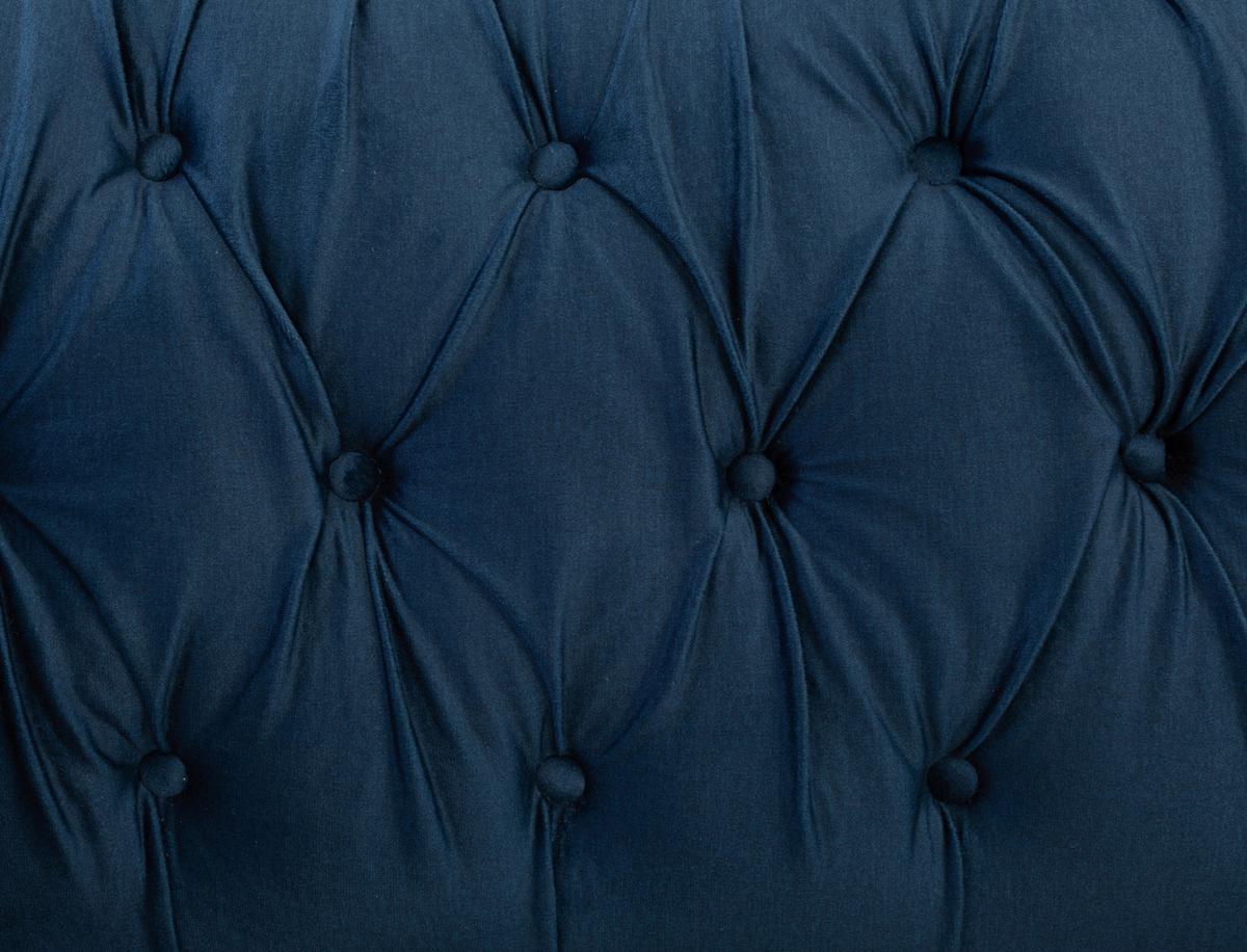 CANAPEA EXTENSIBILĂ CUPIDO - albastru închis, Design, textil (213/86/99cm) - Mömax