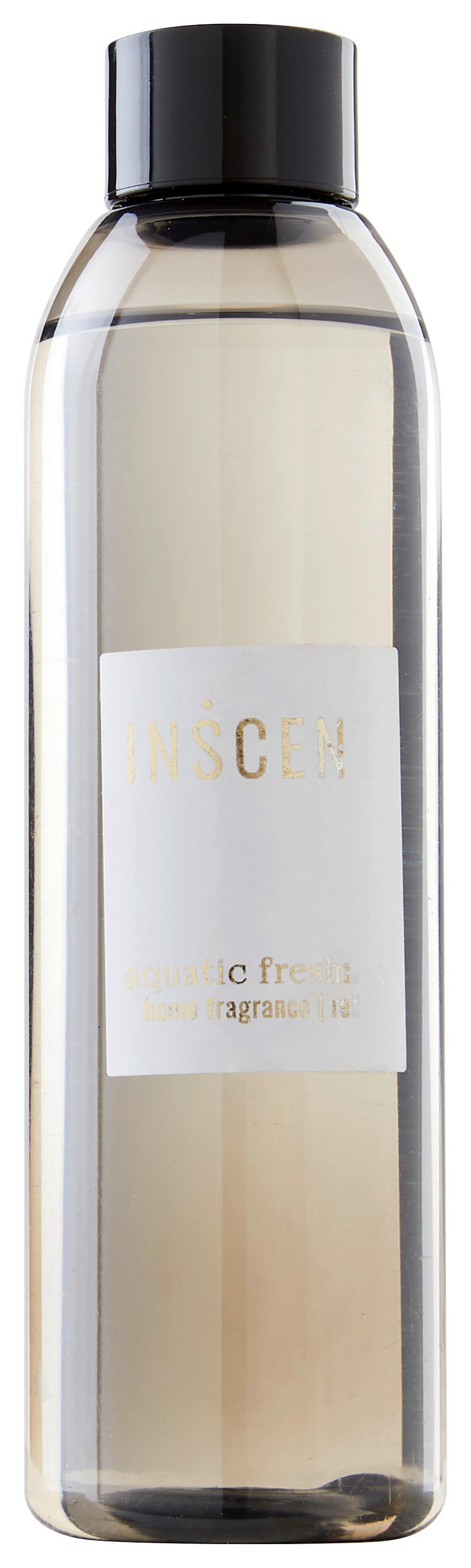 Raumduft-Nachfüllung Aquatic Freshness ca. 200ml - Klar/Weiss, Design, Kunststoff (200ml) - Inscent
