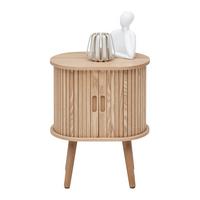 Beistelltisch Skandy Naturfarben - Naturfarben, MODERN, Holz/Holzwerkstoff (40/50/30cm) - Premium Living