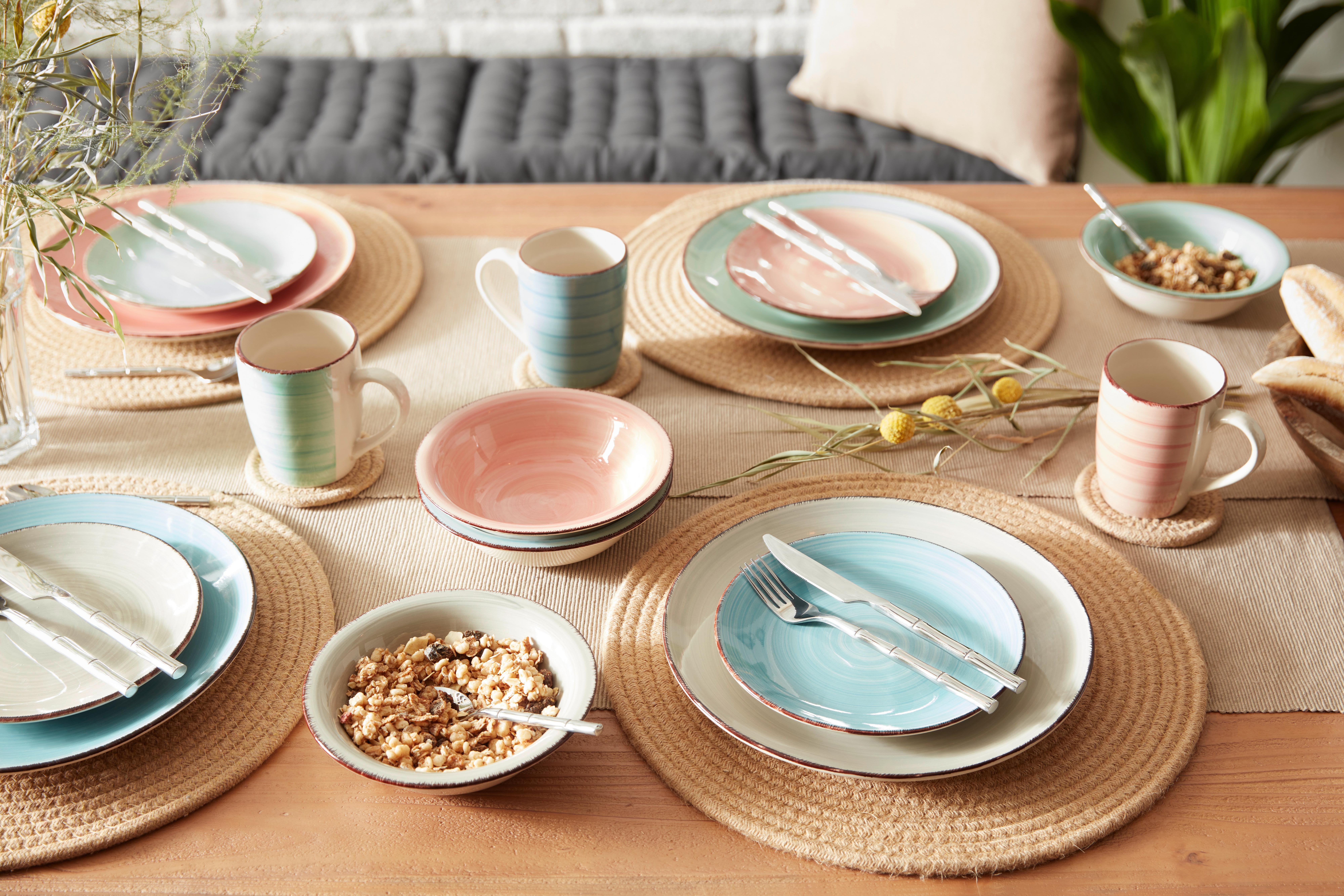 Untersetzerset Jute in Braun - Braun, Naturmaterialien (10.5cm)