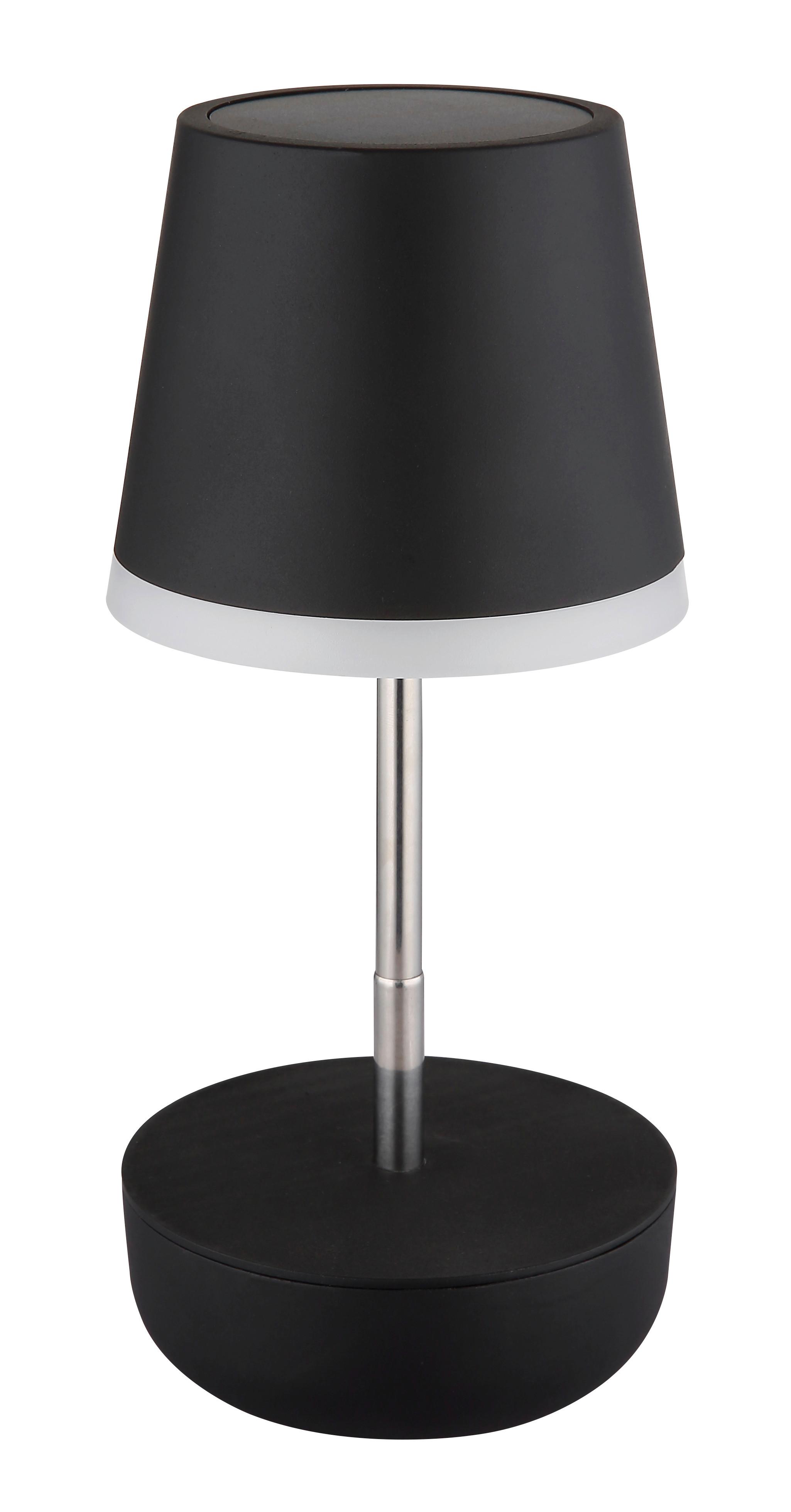 Solarleuchte 36638S - Schwarz, Kunststoff (11/25cm) - Globo