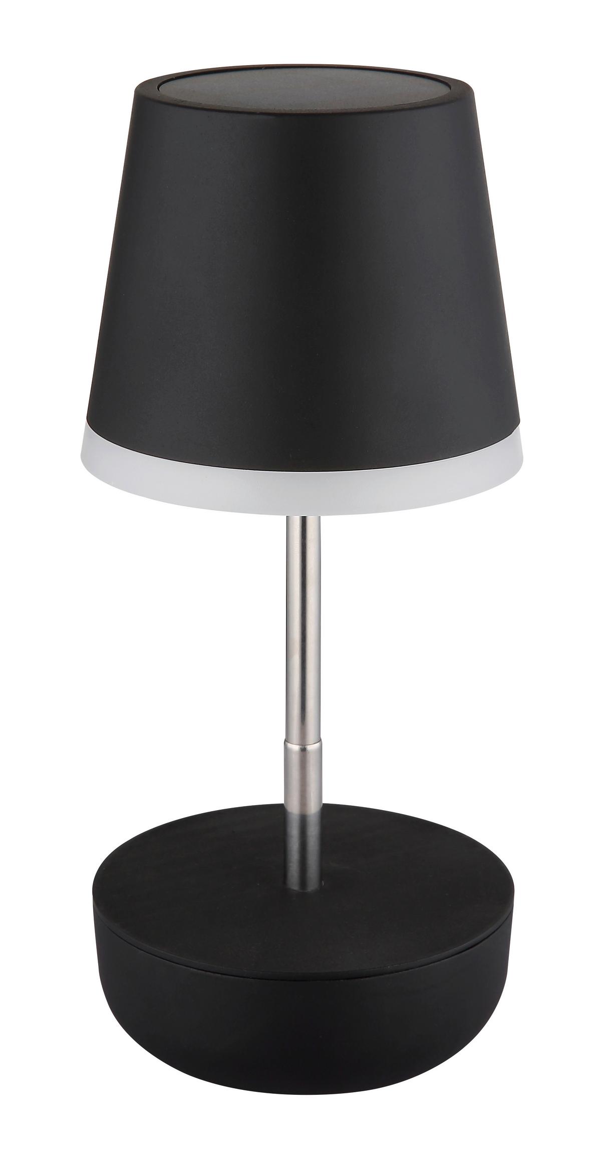 Solarleuchte 36638S - Schwarz, Kunststoff (11/25cm) - Globo