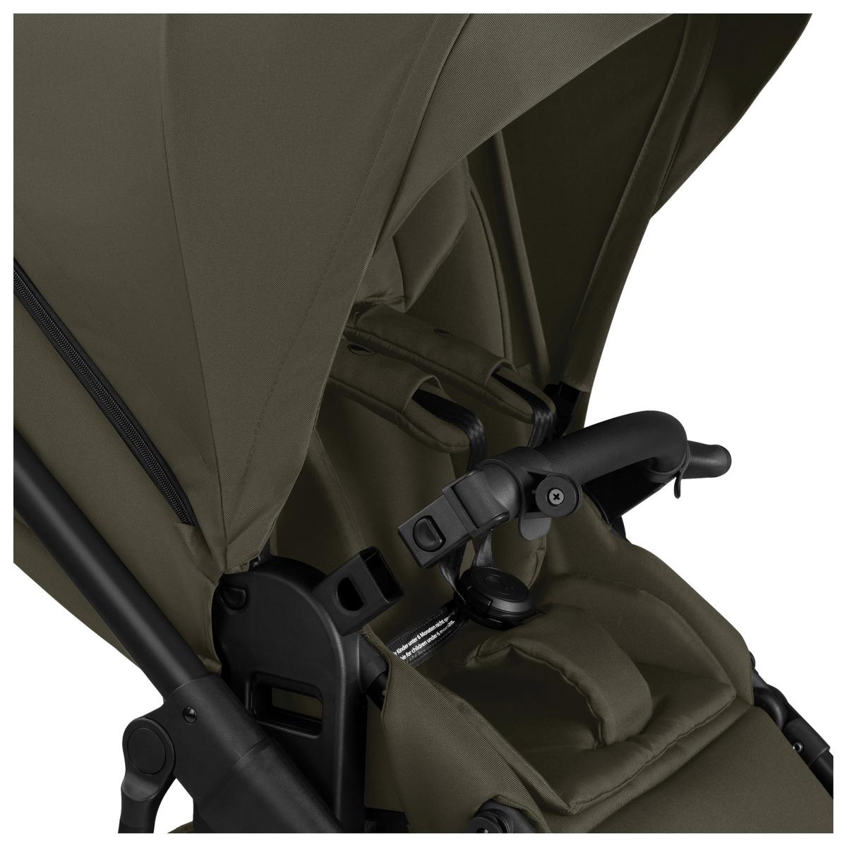 WÓZEK DZIECIĘCY SALSA 5 AIR - szarobrązowy, Basics (63/118/95.5cm) - ABC Design