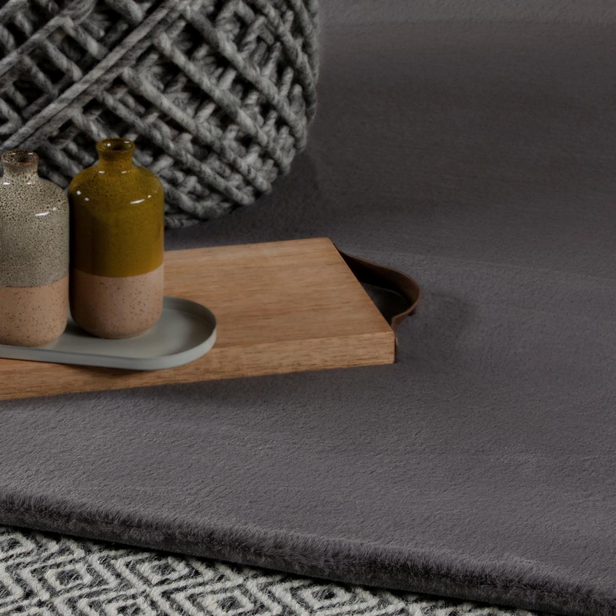 Hochflorteppich My Cha Cha - Grau, Basics, Textil (120/170cm) - Novel