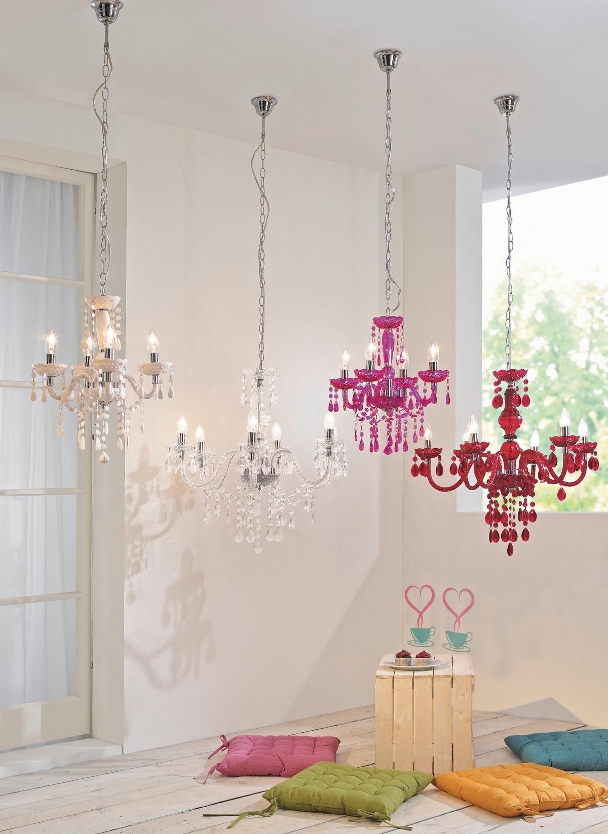 HÄNGELEUCHTE 63116-6 - Lifestyle, Kunststoff/Metall (67/166cm) - Globo