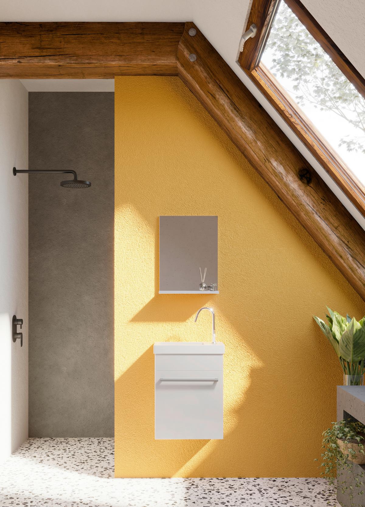 Mobilier baie Perla - Modern (42/104/23cm) - Best Price