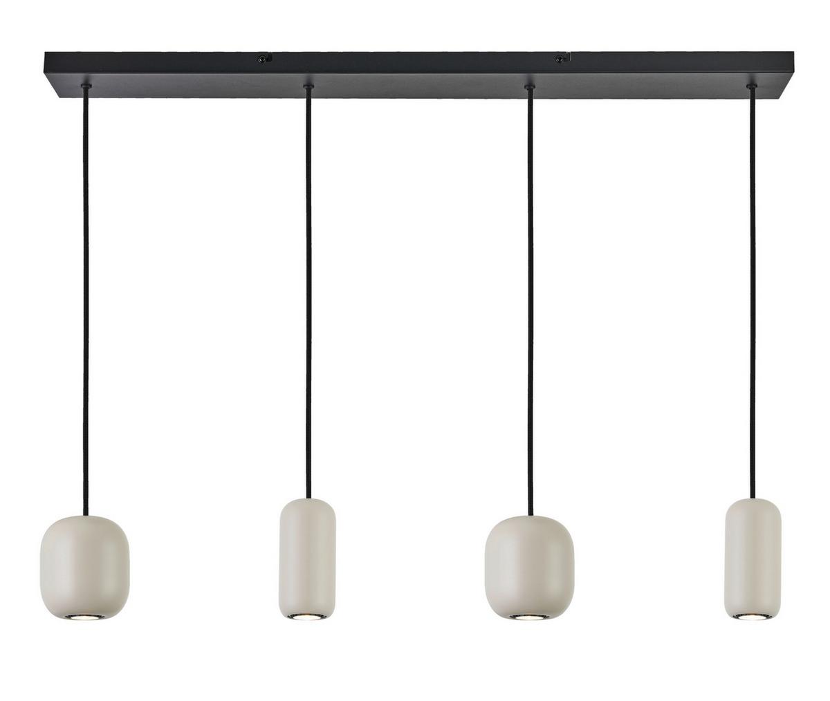 LAMPA WISZĄCA 70147A41 PARIS - kolor piaskowy, Basics, metal (90/12,5/150cm) - Brilliant