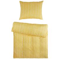 Ágyneműhuzat-garnitúra Marble - sárga, Konventionell, textil (140/200cm) - Modern Living