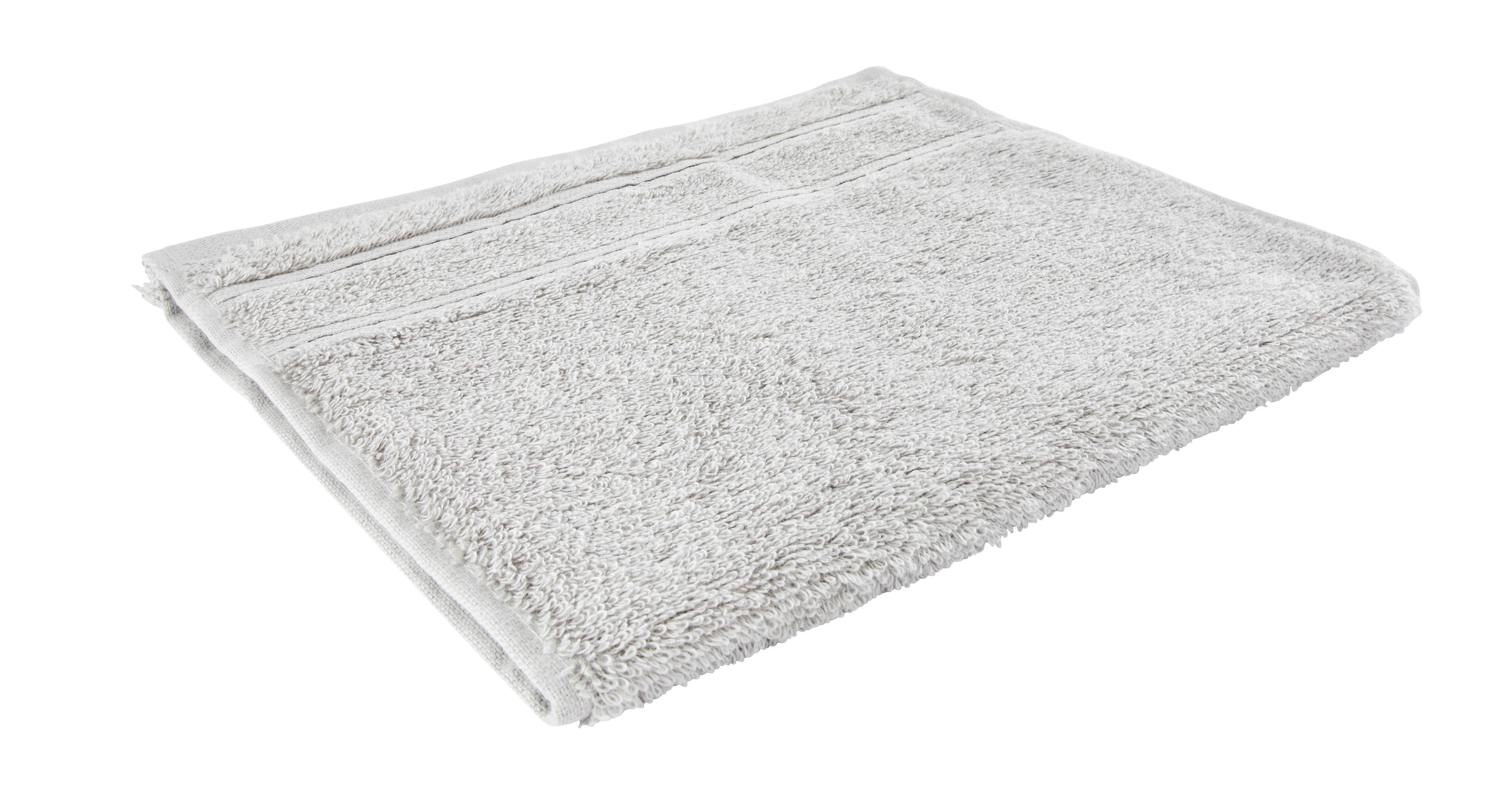 Gästetuch Melanie Stein - Greige, Textil (30/50cm) - Modern Living