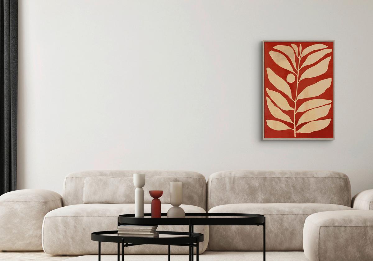 Leinwandbild Denise Small Multicolor ca. 60x90cm - Multicolor, Holzwerkstoff/Kunststoff (60/90cm) - Mömax