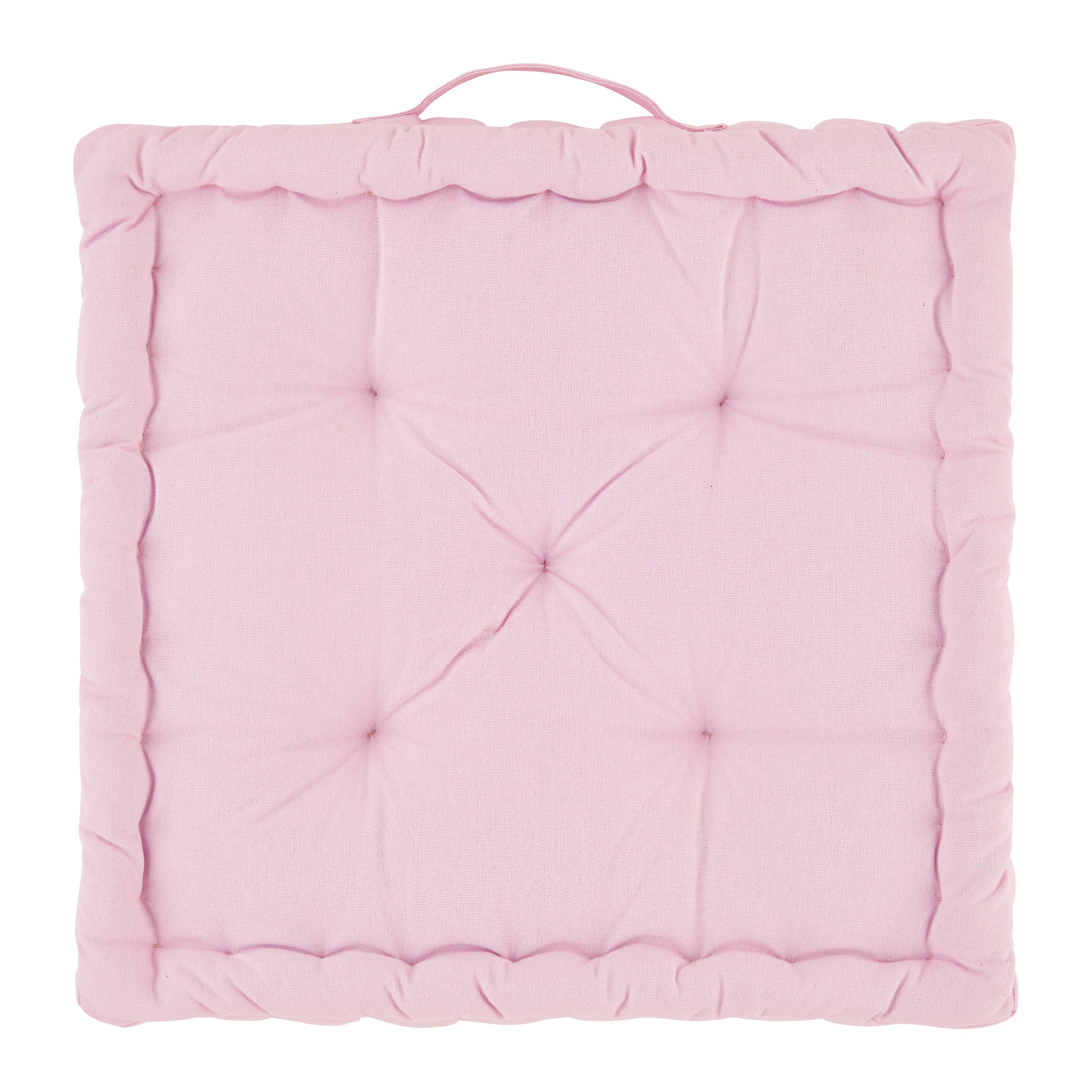 Boxkissen Bo Lila mit Griff - Lila (40/40/6cm) - Modern Living