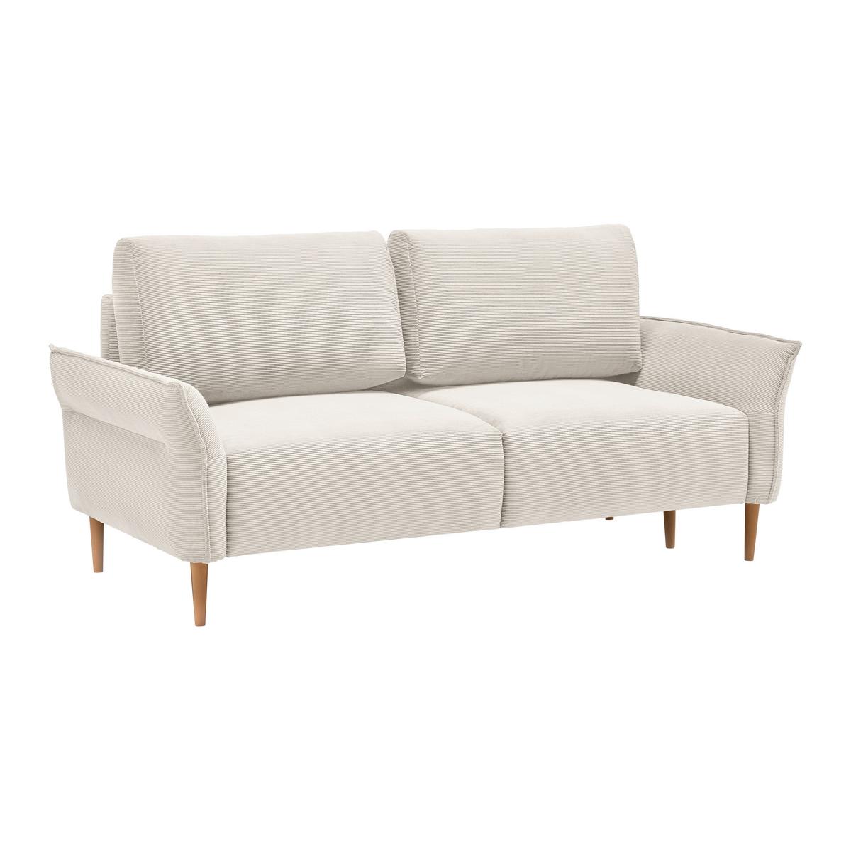 CANAPEA CU 3 LOCURI CUSTOM - bej, Modern, textil (183/85/92cm) - Mömax