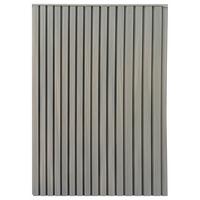 Akustični Panel Master, 4-Delni Set, Temni Hrast - temni hrast, Moderno, umetna masa/leseni material (130/21,9/2,6cm)