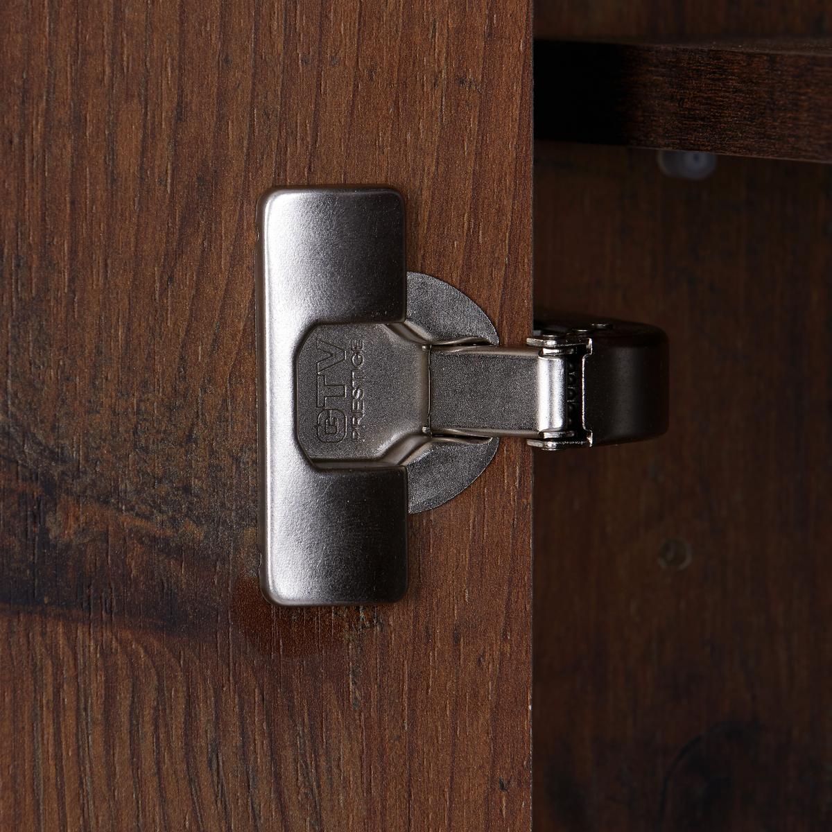 Comodă Ontario - culoare lemn stejar/gri, Trend, material pe bază de lemn (96/94/37cm) - Zandiara