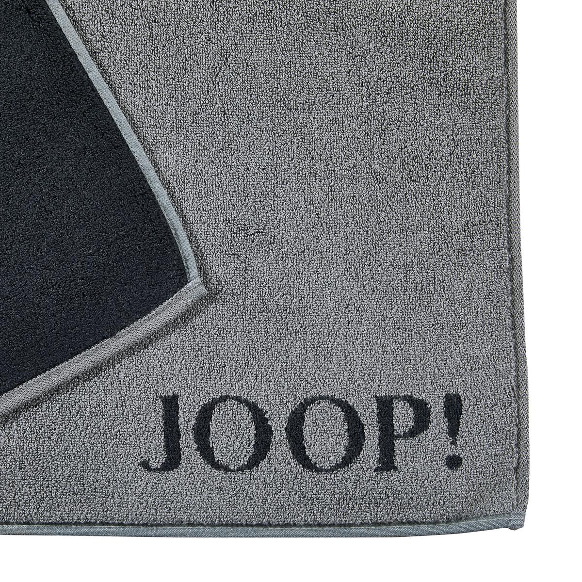 MATA ŁAZIENKOWA JOOP! CLASSIC DOUBLEFACE - antracytowy/czarny, Basics, tkanina (50/80cm) - Joop!