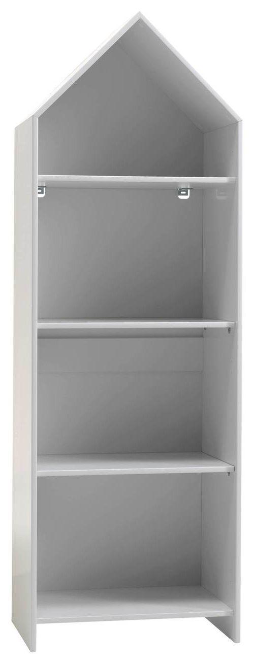 Kinderregal Casami Weiß - Weiß, Basics, Holzwerkstoff (57,6/171,3/37cm) - Vipack