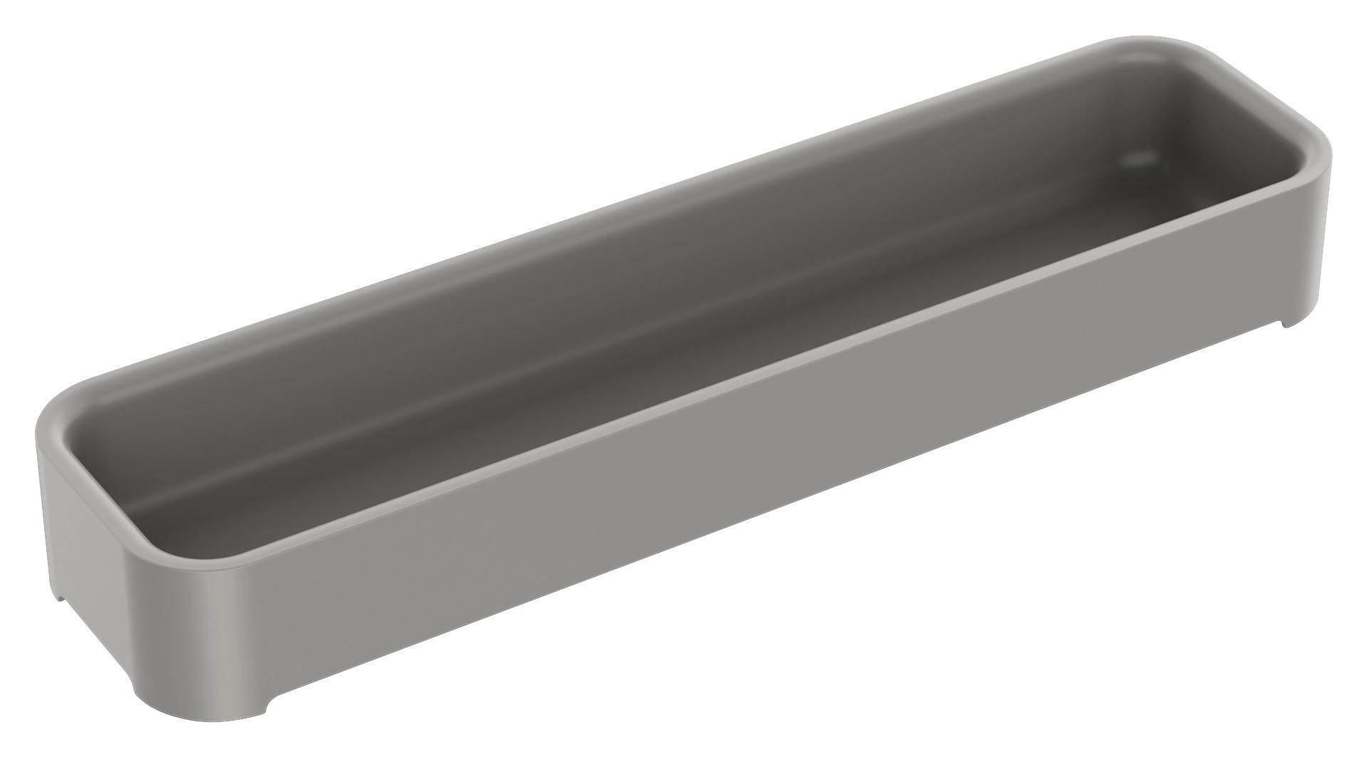 Besteckeinsatz Lis Grau - Grau, MODERN, Kunststoff (38,1/9,6/4,8cm) - Mömax
