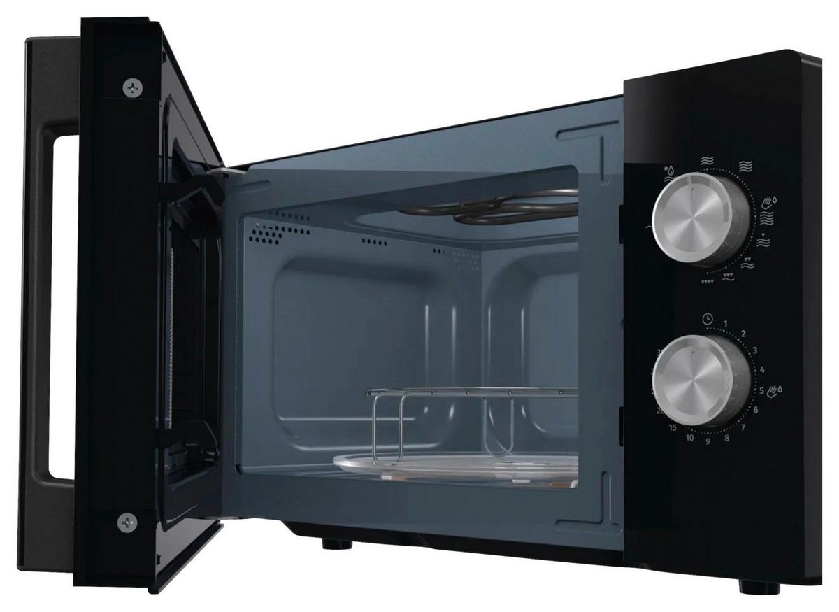 KUCHENKA MIKROFALOWA MO20E2BH - czarny, Basics, tworzywo sztuczne/metal (45,5/26,1/35,3cm) - Gorenje