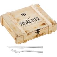 SZTUĆCE DO STEKÓW 1000929 ZWILLING - kolor stalowy, Basics, metal - Zwilling