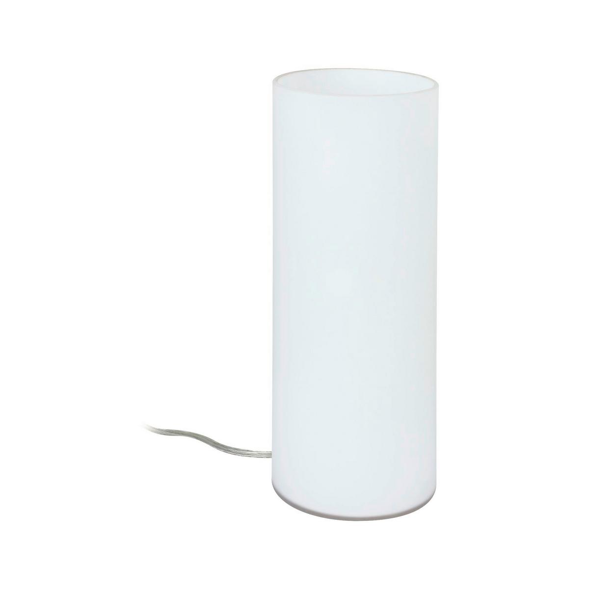 Tischleuchte Noora in Opal max. 42 Watt - Opal, Basics, Glas (21/8cm) - Paulmann
