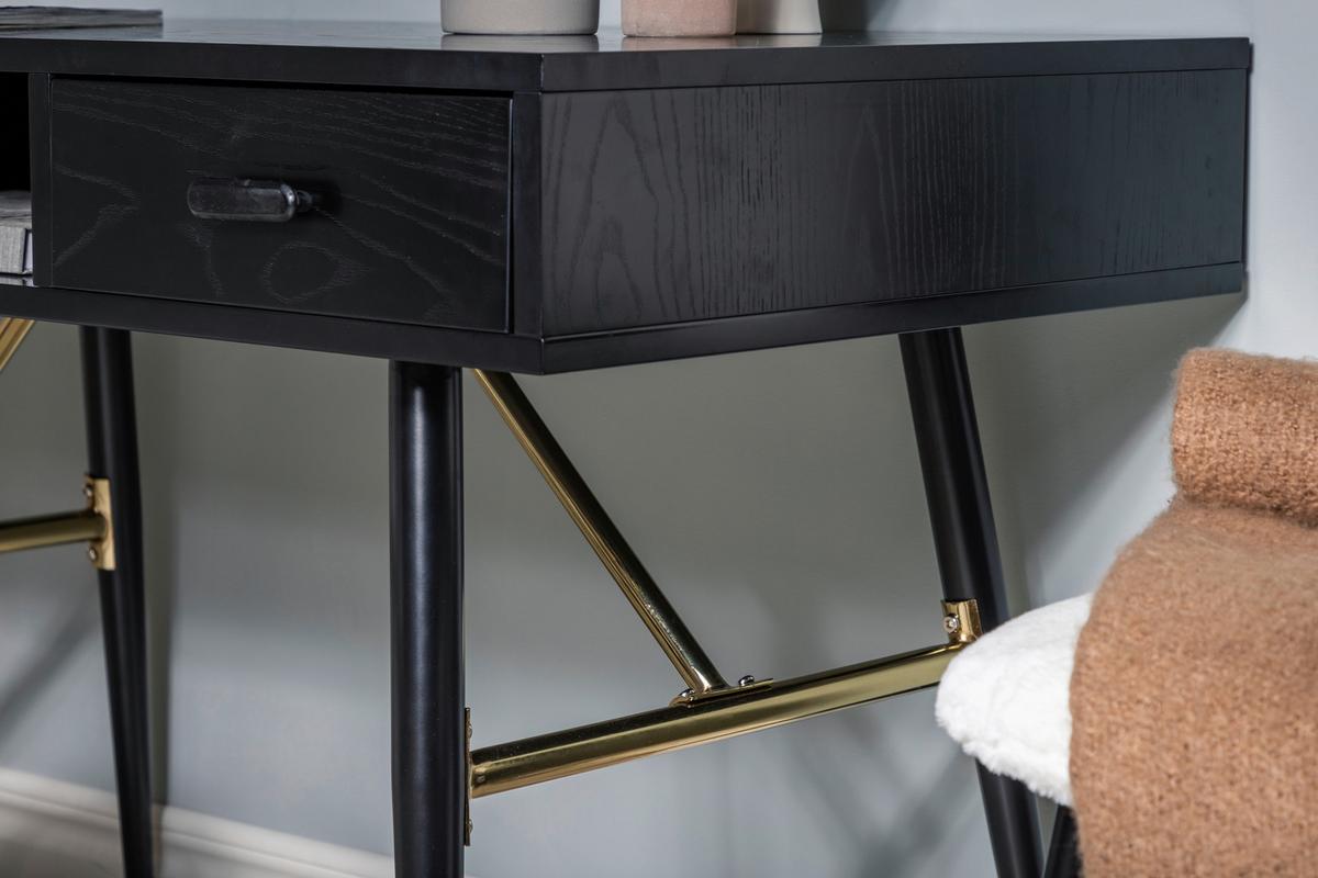 KONSOLENTISCH GOLD - Design (110/75/110cm) - Livetastic