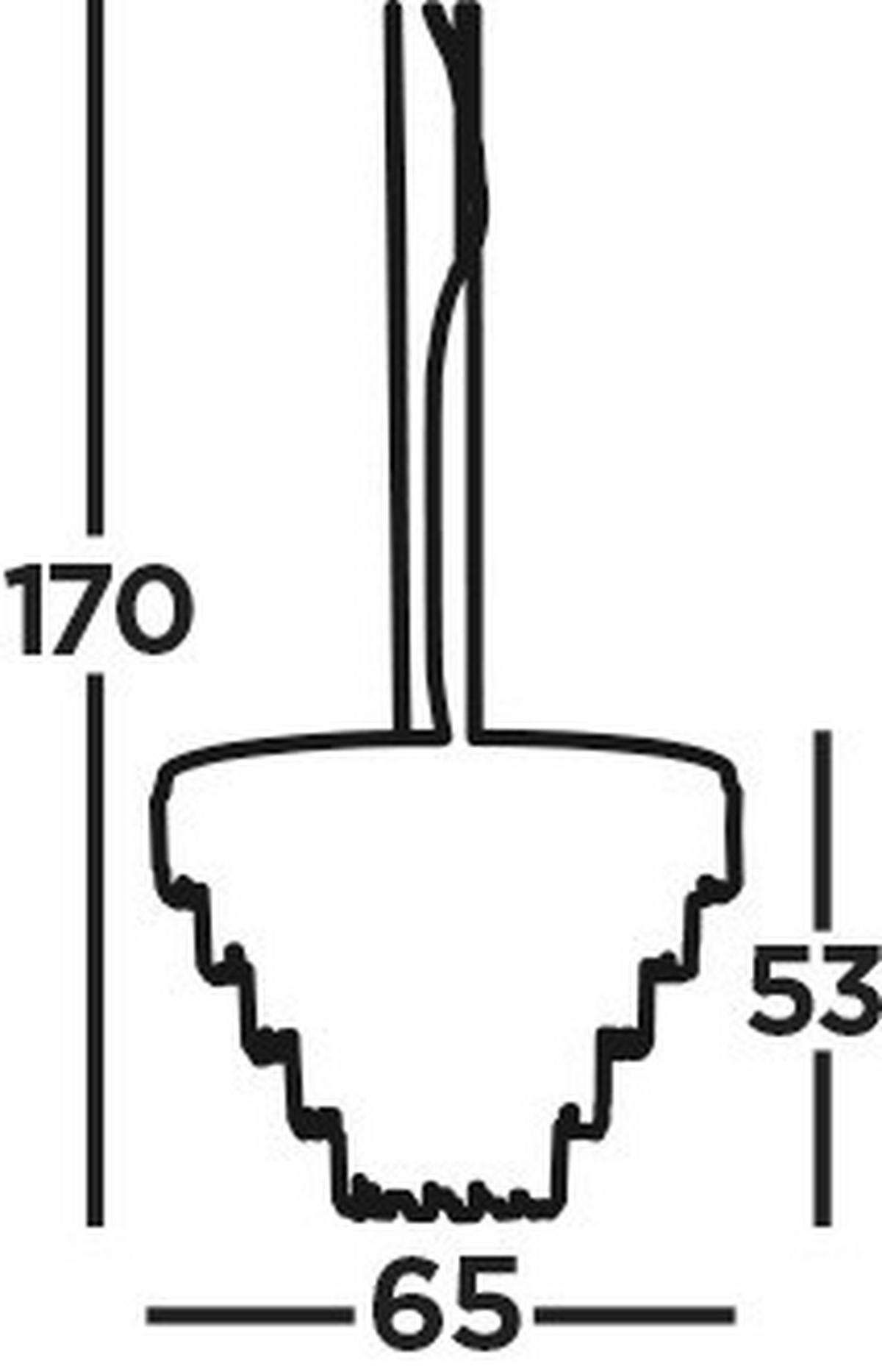 Kristály Függőlámpa Clarissa 1229-9cc - krómszínű/Pezsgő, Design, üveg/fém (65/53-170cm)