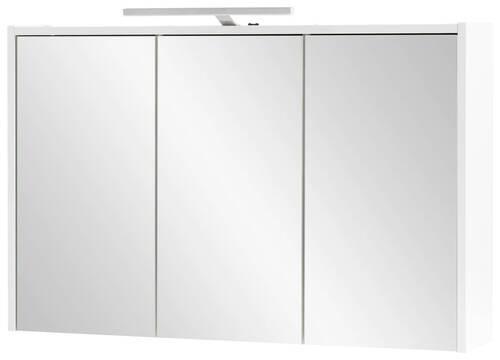 Spiegelschrank Flag ca. 93,5x60x16 cm Weiß - MODERN, Glas/Holzwerkstoff (93,5/60/16cm) - MID.YOU