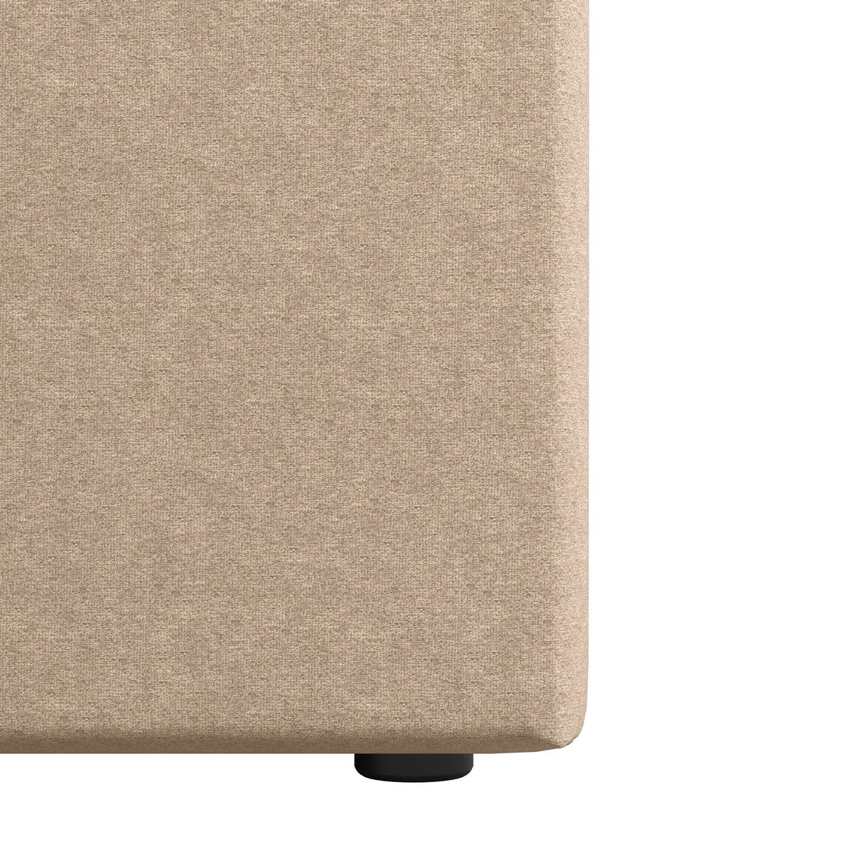 Boxspringbett Lima ca. 140x200 cm Naturfarben - Naturfarben, MODERN, Holz/Kunststoff (140/200cm) - MID.YOU