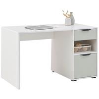 Masă de scris PALERMO 2 - verde salvie/alb, Trend, material pe bază de lemn (120/73,5/60cm) - Modern Living
