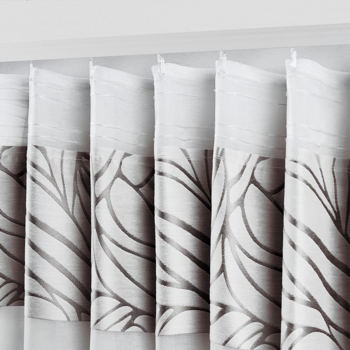 Fertigvorhang Anita Grau 140x245cm - Grau, Konventionell (140/245cm) - Modern Living