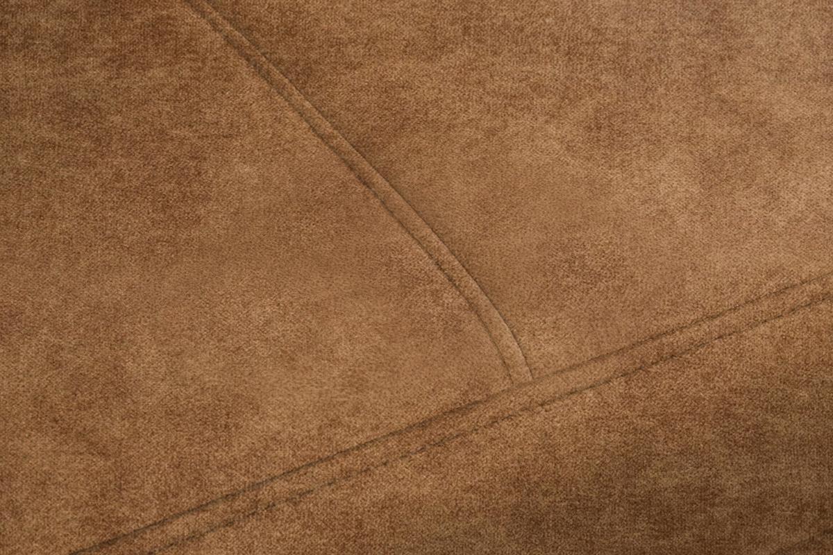 Sedežna Garnitura Santi, Oranžna, Ležišče, Predal - črna/oranžna, Moderno, kovina/tekstil (176/258cm) - Modern Living