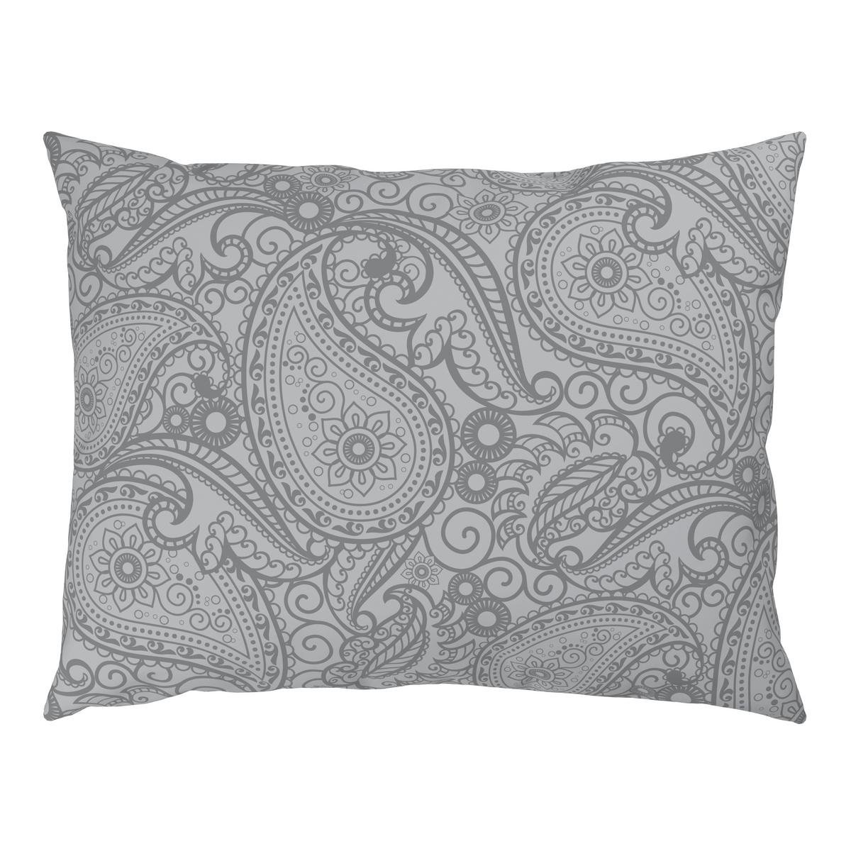 Bettwäsche Paisley Grau ca. 140x200cm - Grau, Textil (140/200cm) - Mömax